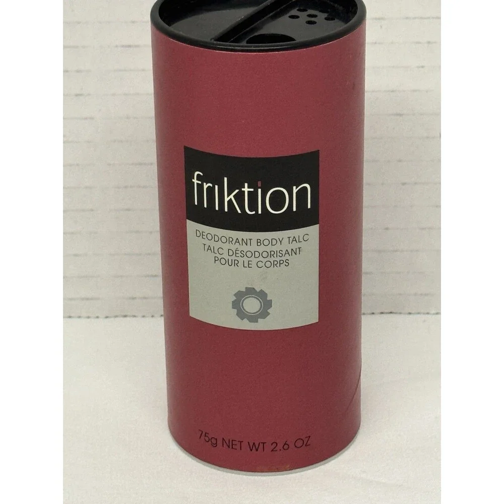 NEW Men’s Avon Friktion Deodorant Body Talc Powder Retired 2.6 oz Discontinued